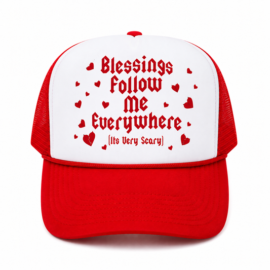 BLESSINGS FOLLOW ME CAP