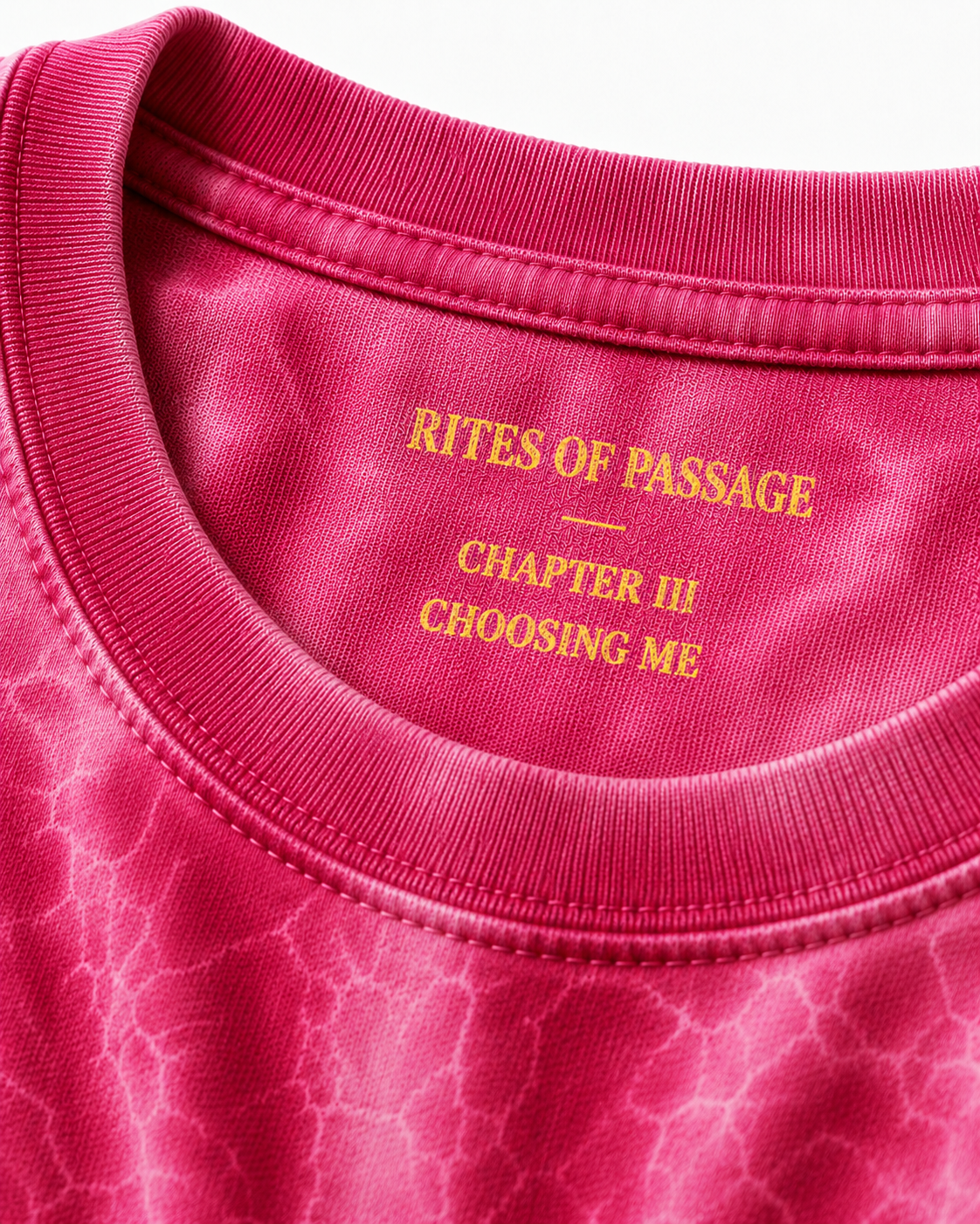 CHAPTER III: CHOOSING ME TEE