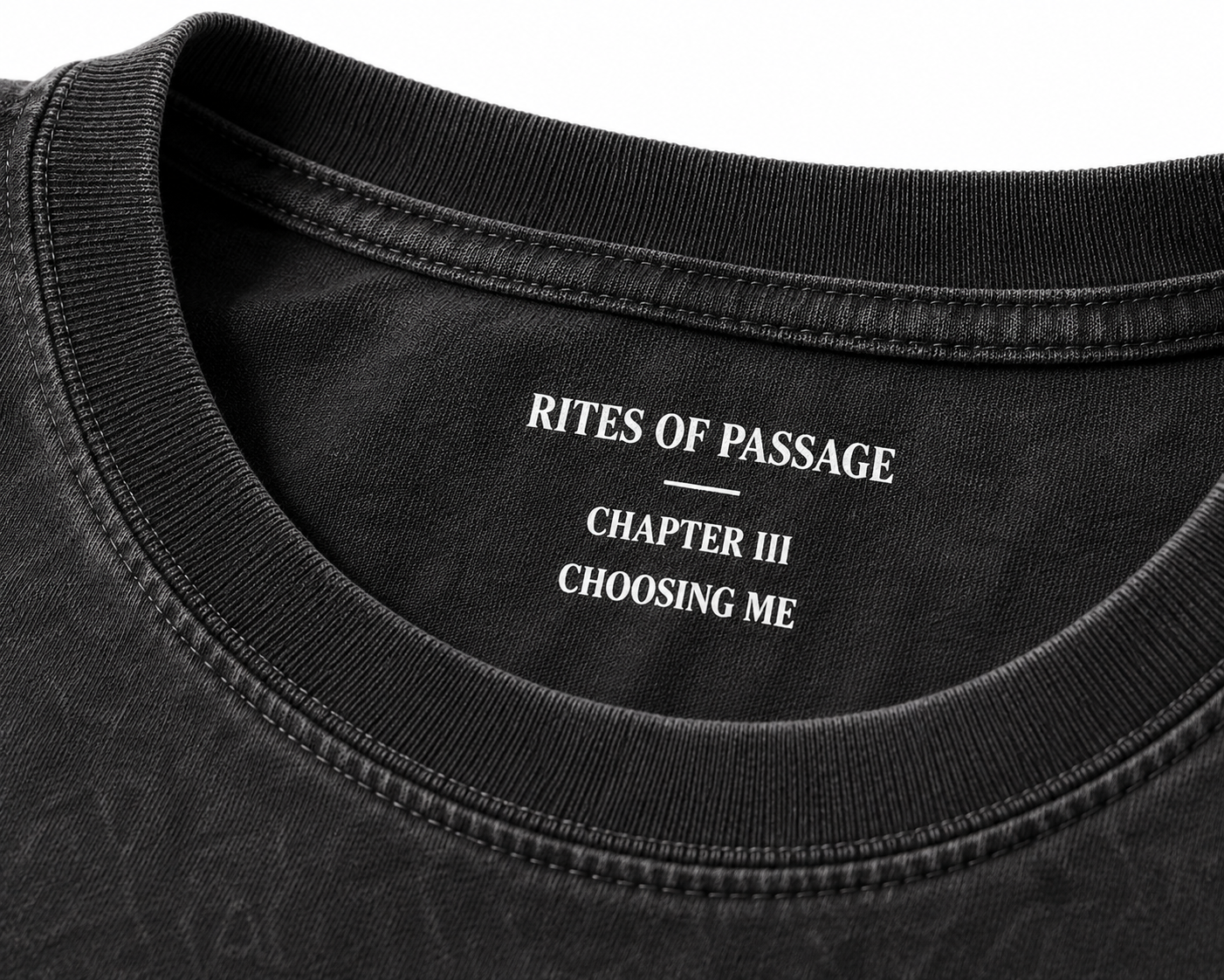 CHAPTER III: CHOOSING ME TEE